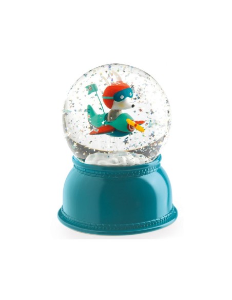 Bola de Neu amb Llum - Avió