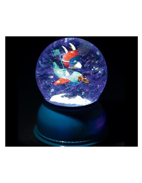 Lámpara Bola de Nieve - Avión