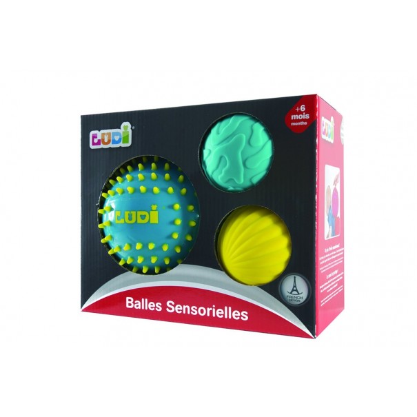 Pelotas Sensoriales - Turquesa y...
