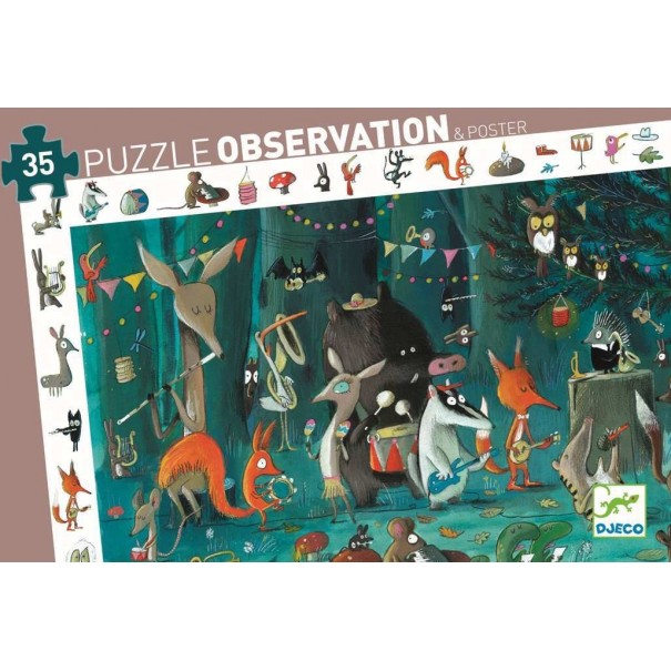 Puzle d'observació - L'Orquestra -35pcs