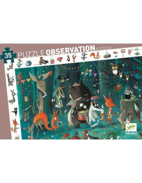 Puzle d'observació - L'Orquestra -35pcs