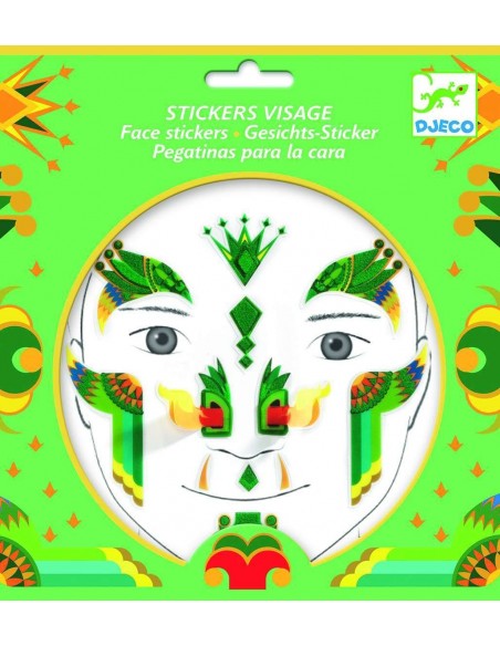 Stickers para la cara Dragón