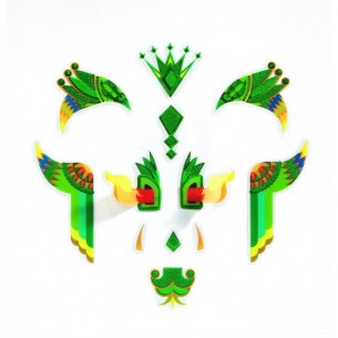 Stickers para la cara Drac 2