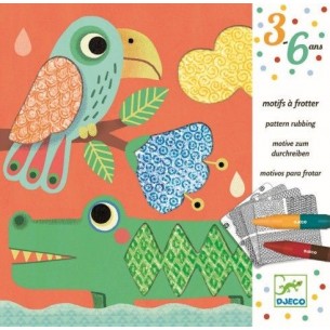 Joc d'acolorir amb patrons...