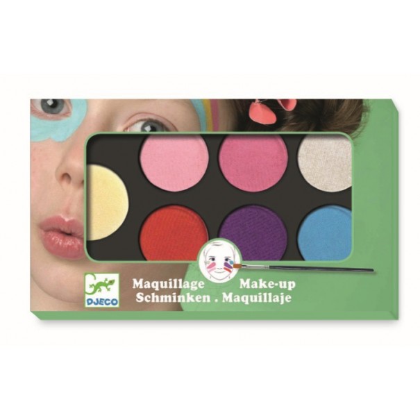 Estoig de maquillatge -6 colors: dolç-