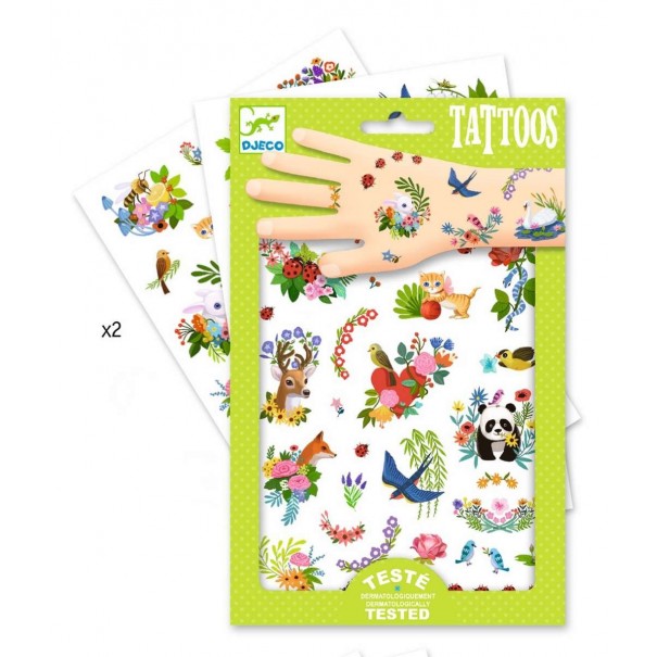 Tatuajes infantiles -La Primavera-