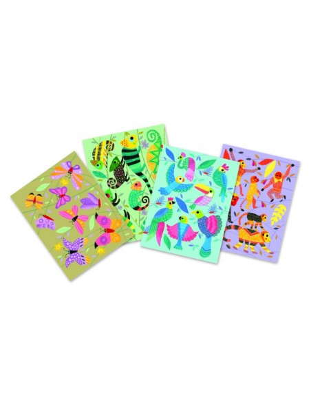 Taller de ceras al óleo - Selva colorida