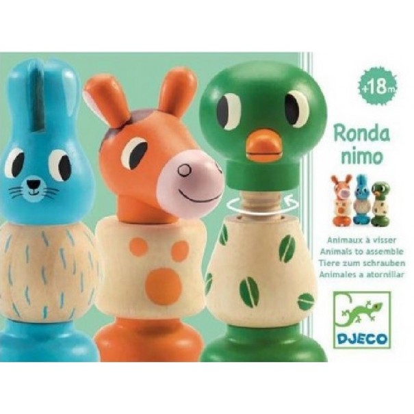 Rondanimo - Juguete de encajar