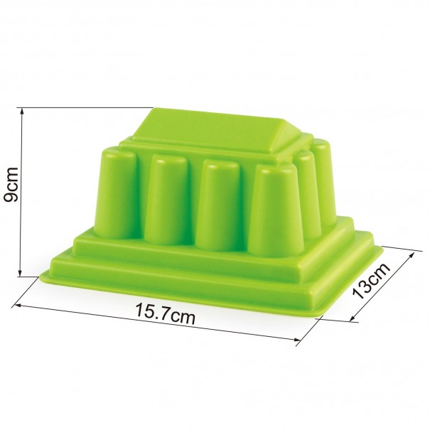 Motlle per la sorra - El Partenó