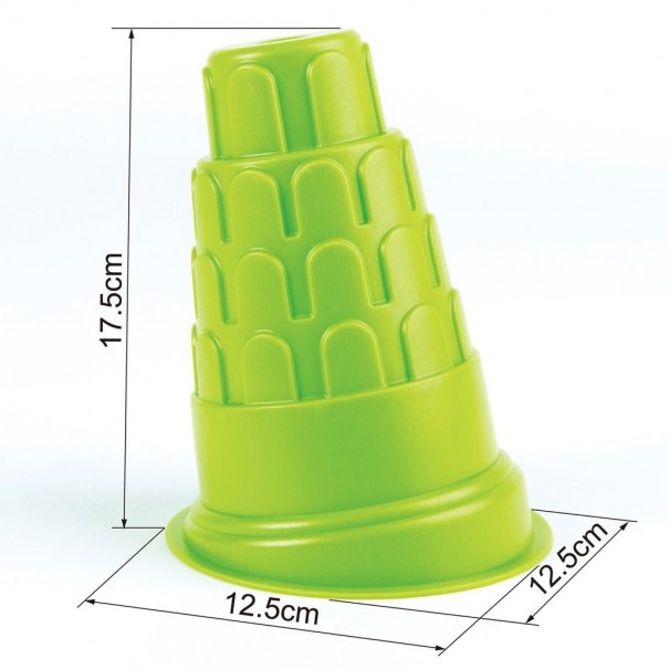 Molde para arena - Torre de Pisa