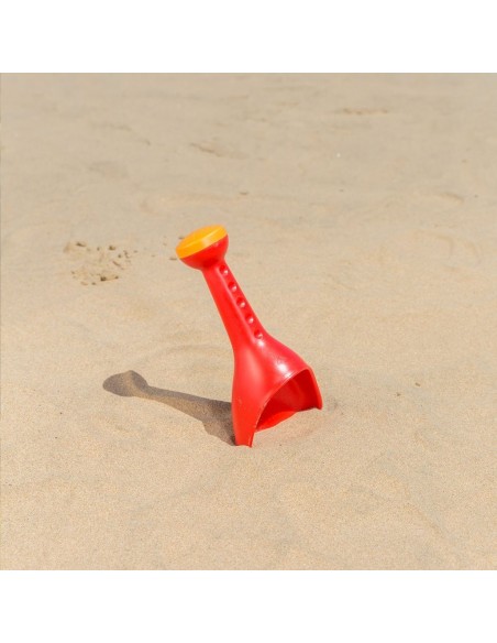 Pala excavadora y rociadora