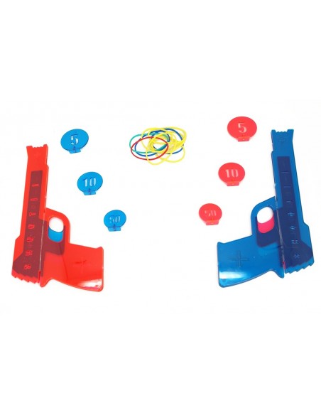 Juego de Puntería con Gomas