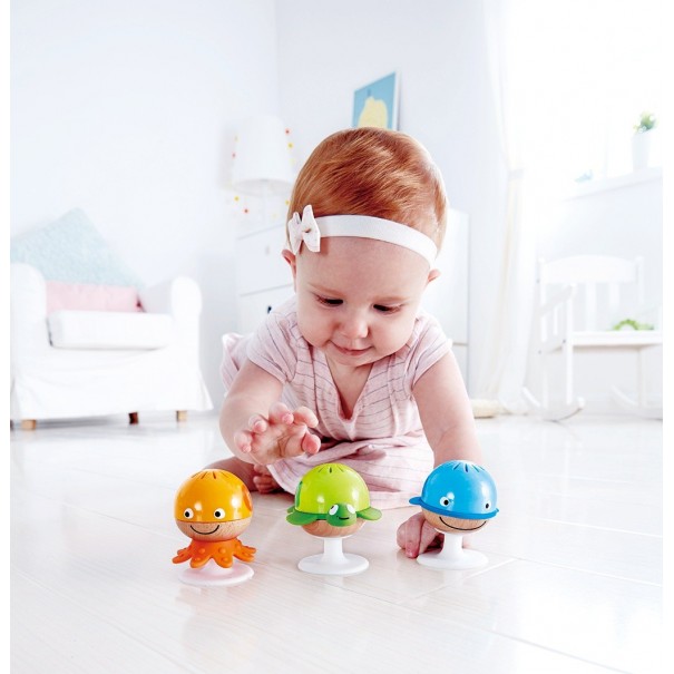 3 Sonalls de fusta amb ventoses