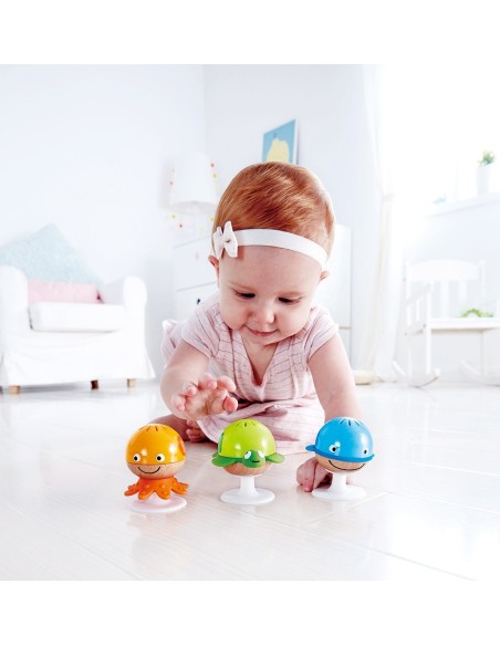 3 Sonalls de fusta amb ventoses