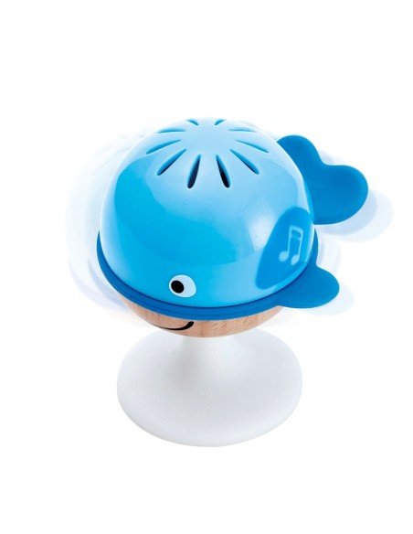 3 Sonajeros de madera con ventosas