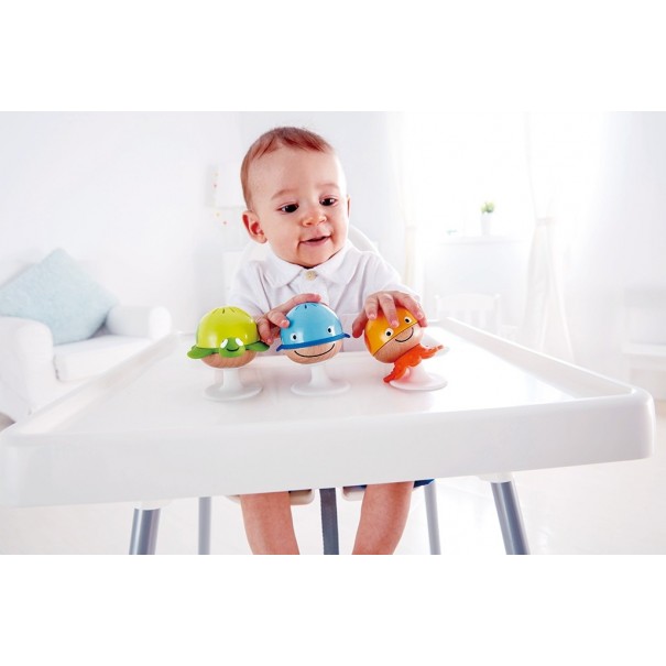 3 Sonalls de fusta amb ventoses