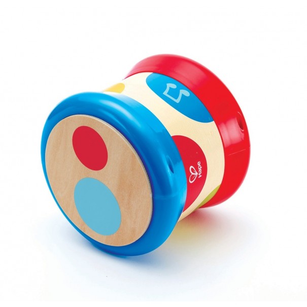 Tambor de madera Hape con luz y sonido 