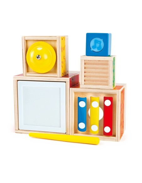 Conjunto musical de madera Hape