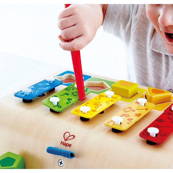 Xilófono clasificador de formas Hape