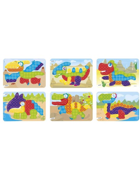 Maletín Mosaico Píos Grandes - 90 pzs