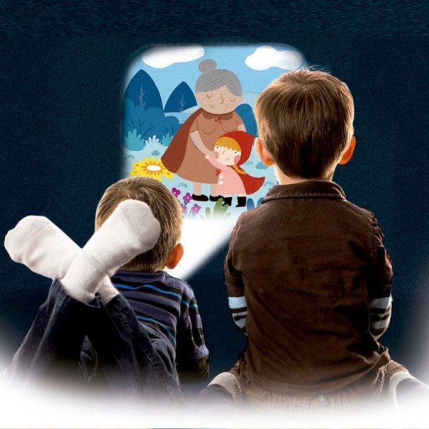 Projector de llum + 4 contes