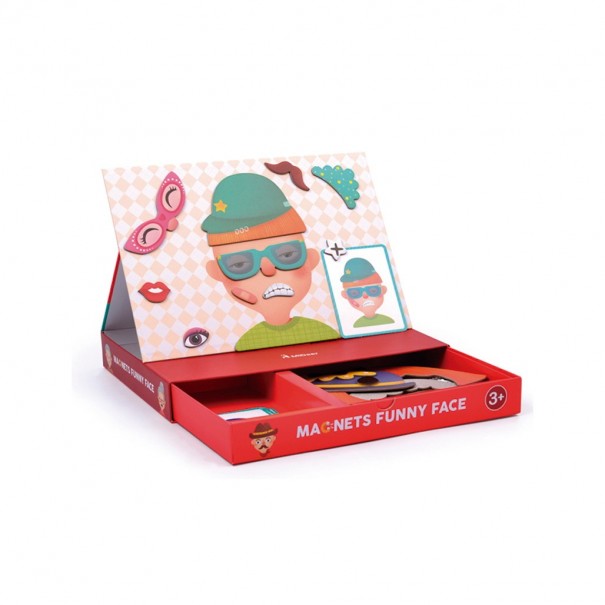 Caras divertidas magnéticas