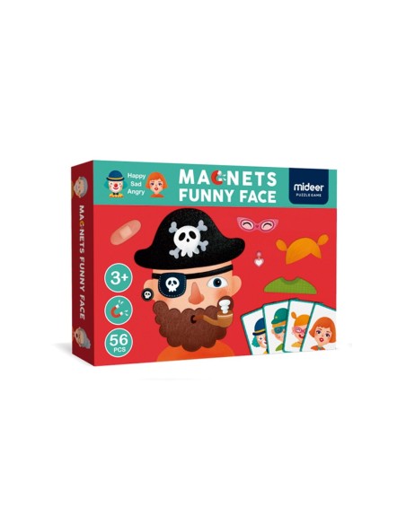 Caras divertidas magnéticas