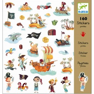 Stickers - Piratas - 160 u.