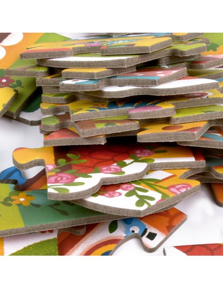 4 puzles progressius - Estacions