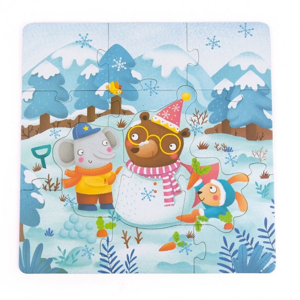 Puzles progresivos de las estaciones