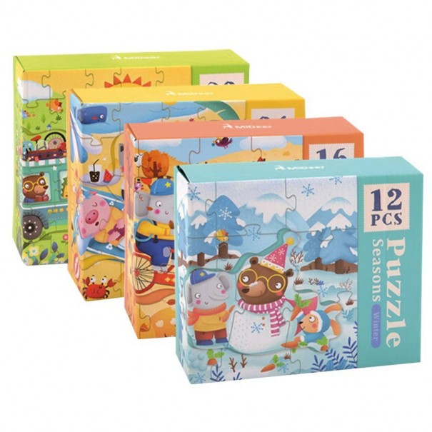 Puzles progresivos de las estaciones