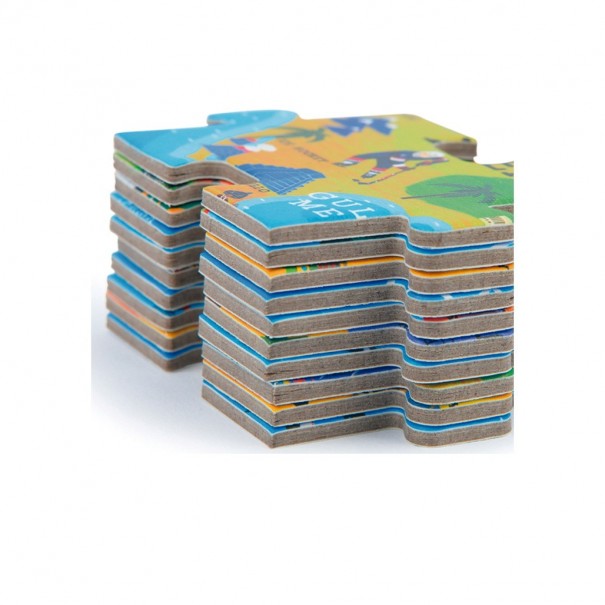 Puzle Mapamundi - 100 pzs