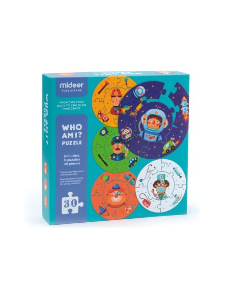 6 puzles de las profesiones 5 pzs.