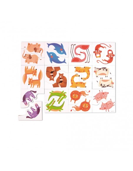 Puzle reversible Arca de Noè - 24 pcs