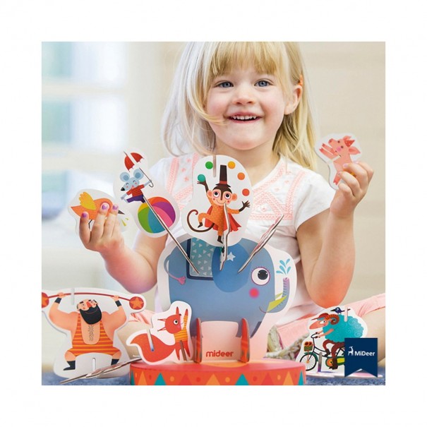 Puzle de Apilar - Circo