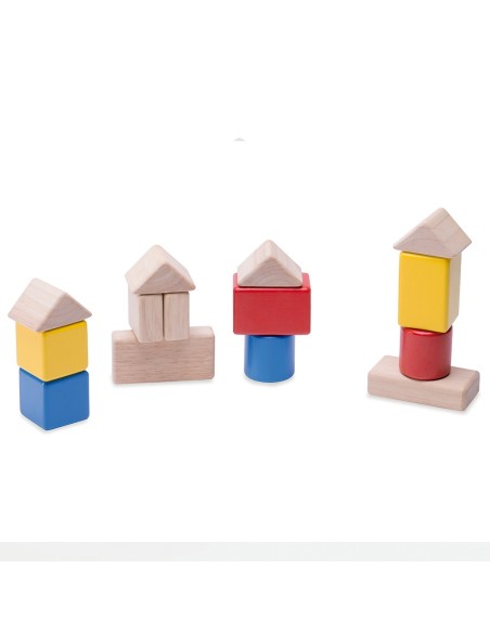 Construcción de madera con 3 sonidos