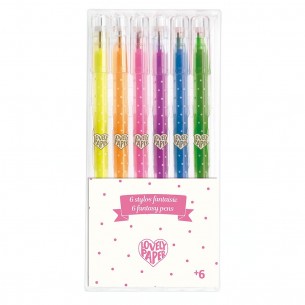 Lovely Paper - 6 Bolis de...