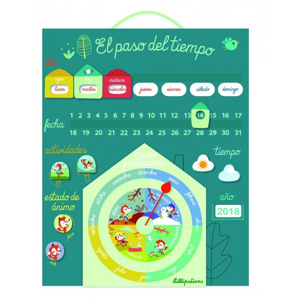 Calendari "El paso del tiempo"...