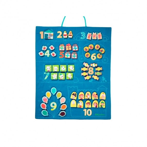 Panel para aprender a contar