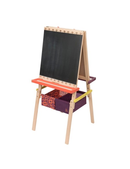 Pizarra Doble de Pie con Bandejas