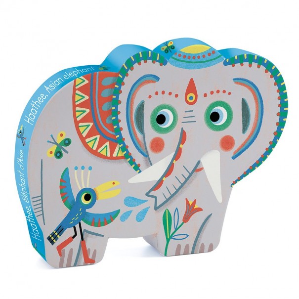 Puzle Silueta - Elefant Haathee - 24...