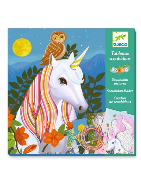 Cuadros Scoubidou - Crin Mágica