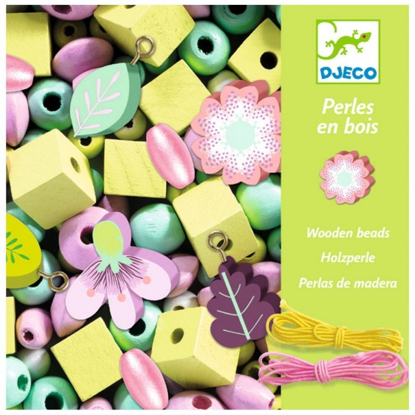 Perlas de Madera - Joyas y Flores