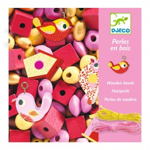 Perlas de Madera - Pájaros