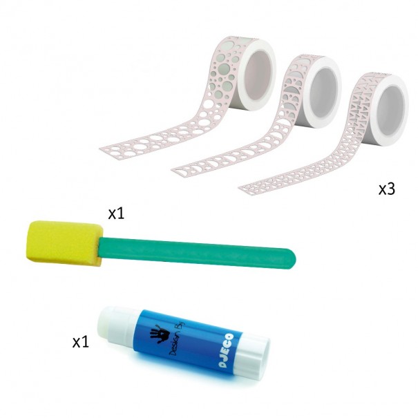 Pintar amb cintes adhesives - És màgic!