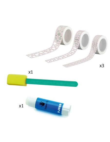 Pintar amb cintes adhesives - És màgic!