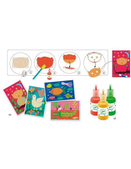 Pintar amb cintes adhesives - És màgic!