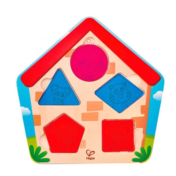 Encaje de madera La Casa de los Animales