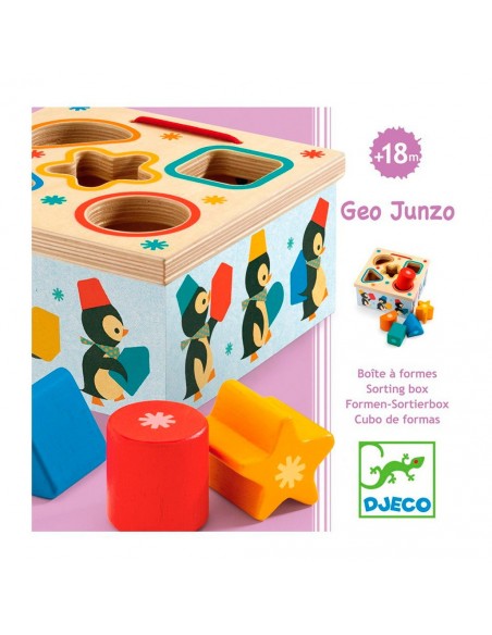 Encaje de Formas Geométricas - Geo Junzo