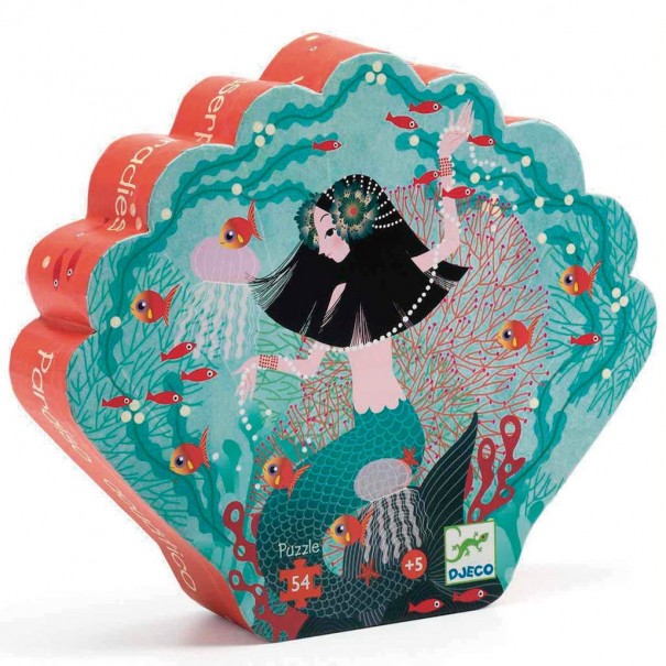 Puzle silueta 54 pcs - Paradís Aquàtic